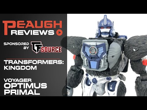 Video Review: Transformers: Kingdom - Voyager OPTIMUS PRIMAL