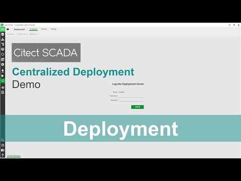 How to use Deployment in Citect SCADA - Server / Client - Full Demo