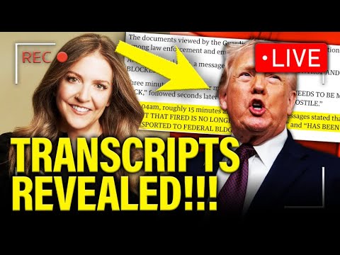 LIVE: Trump’s ICE Narrative CRATERS as TRANSCRIPTS EXPOSE HIM