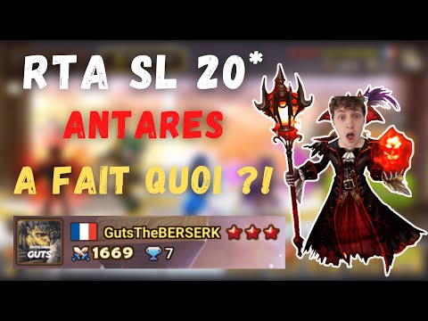 RTA SL 20* : ANTARES peut-il 1vs4 ?! SUMMONERS WAR