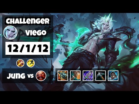 Viego 11.10 S11 Jungle Challenger Replay (12/1/12) - KOREAN