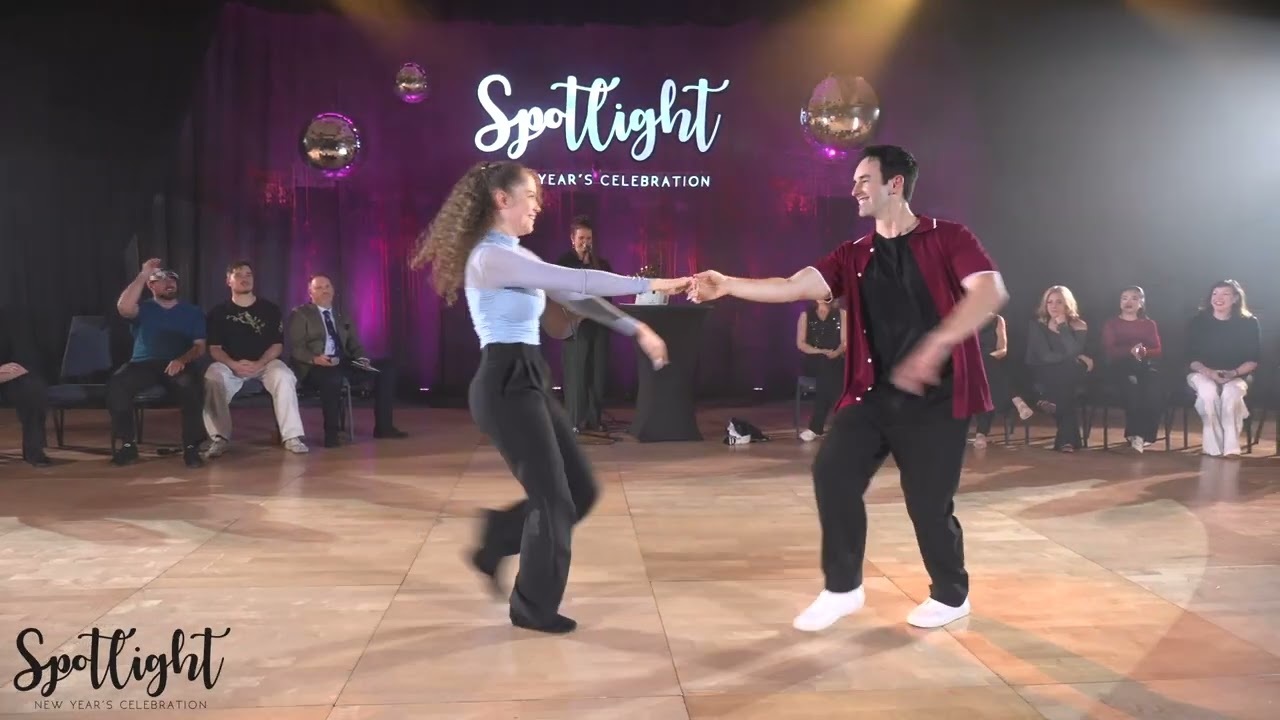 Spotlight New Year's Celebration 2025/2026 Champion Jack & Jill Jordan Frisbee & Elizabeth Spann