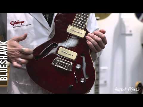 Immagine Epiphone Blueshawk Deluxe 2015 - Translucent Black - 7