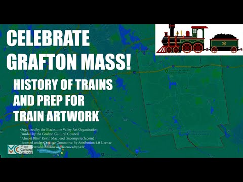 History of Steam Trains and Prep for Train Artwork - Grafton Celebration of Art