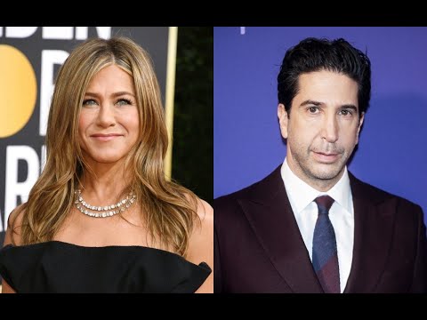 David Schwimmer and Jennifer Aniston dating ? | Interview & bloopers | Friends