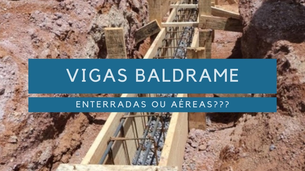 Viga Baldrame deve ser enterrada?