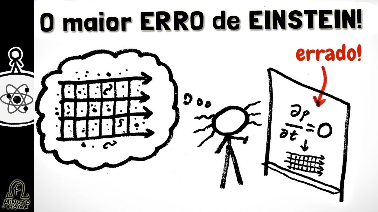 Qual foi o maior ERRO de EINSTEIN?  | Minuto da Física