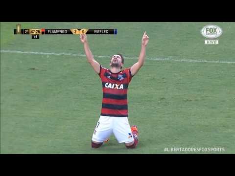 Flamengo 2 x 0 Emelec   Melhores Momentos  Libertadores 2018 COMPLETO
