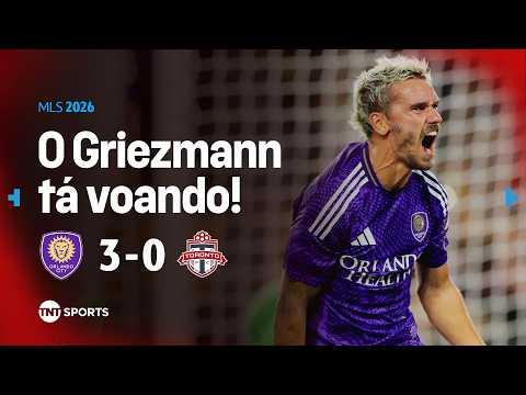 GRIEZMANN FAZ BELO GOL E SEGUE VOANDO NA MLS | ORLANDO CITY 3 X 0 TORONTO