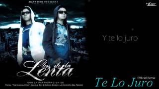 Rapazion Feat. Latin Crew - Te Lo Juro [Official Remix] [Lyrics Video] Letra HD