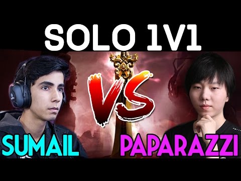 SumaiL vs Paparazzi - Solo 1v1 Shadow Fiend - DAC 2017 Dota 2