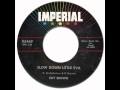 SLOW DOWN LITTLE EVA - Roy Brown [Imperial #5469] 1957