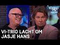 VI-trio lacht om jasje Hans: ‘Net een zuurstok’ | VERONICA INSIDE