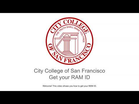 Ram Id Ccsf
