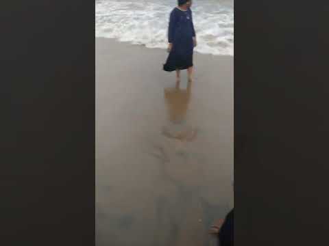 beach with Jeevan and jayasree