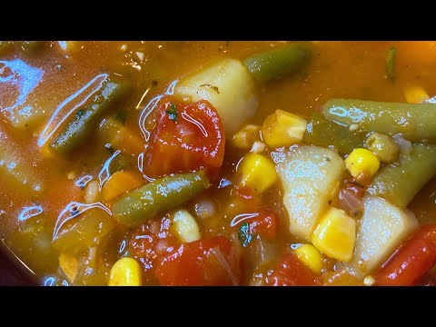 Homemade Vegetable Soup
