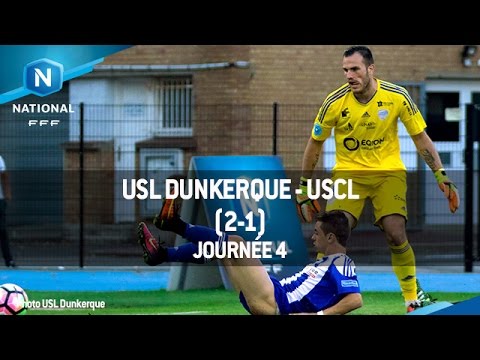 J4 : USL Dunkerque - USCL (2-1), le résumé