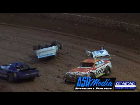 Open Sedans: Greg Town Rollover - Archerfield Speedway
