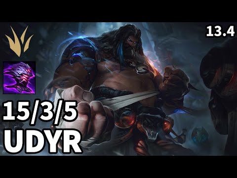 Udyr Jungle vs Lillia - EUW Challenger | Patch 13.4