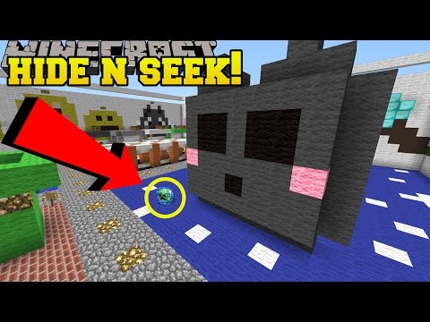 Minecraft: CUTE CREEPERS HIDE AND SEEK!! - Morph Hide And Seek - Modded Mini-Game