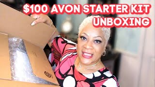 $100 Avon Starter Kit Unboxing | LIFE WITH SWEET ANGEL