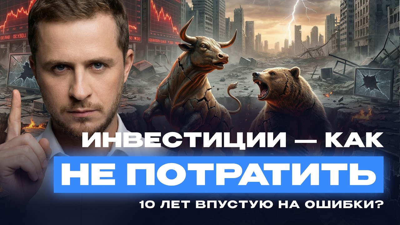 Инвестиции – как НЕ потратить 10 лет впустую на ошибки?