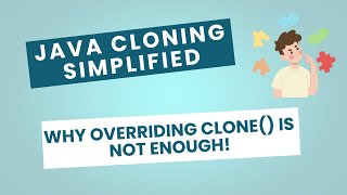 Java Object Cloning: Why Just Overriding clone() Fails Without Cloneable!
