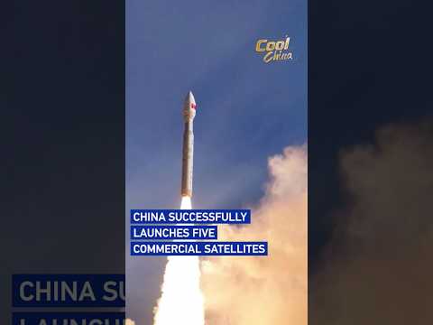 China successfully launches five commercial satellites