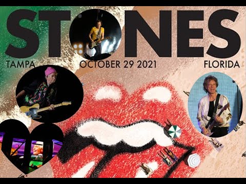 The Rolling Stones Live Full Concert, Raymond James Stadium Tampa, 29 October 2021 (including video)