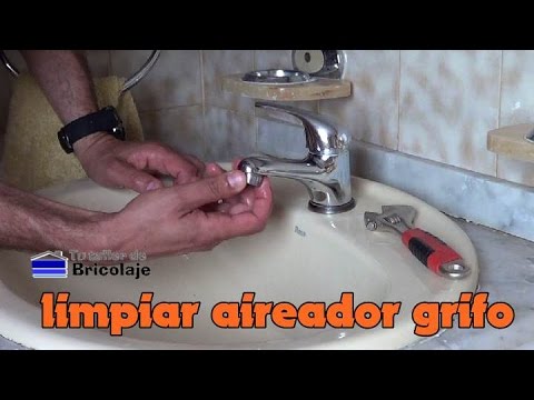 Cómo limpiar un aireador o rompe chorro de un grifo | Bricolaje