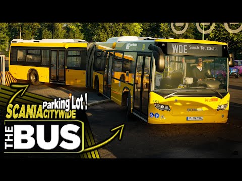 The Bus 2021 Gameplay - Parking lot to City! | Thrustmaster T300RS