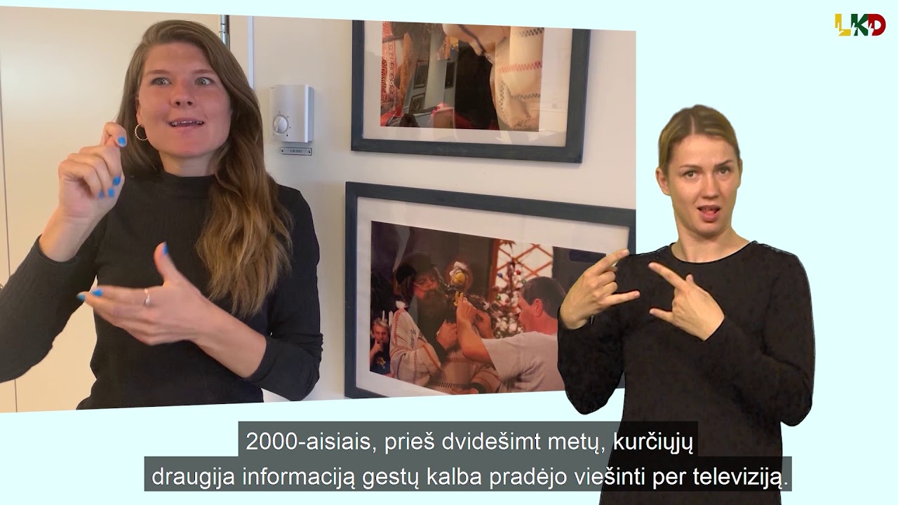 Pasaulio kurčiųjų naujienos I Švedijos televizija vaikams