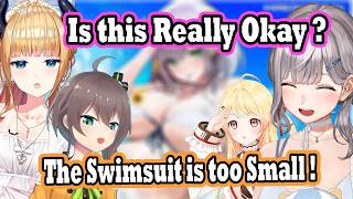 Noel's Holo Dreams Swimsuit Is So Dangerous, Even Matsuri & Choco Were Worried !