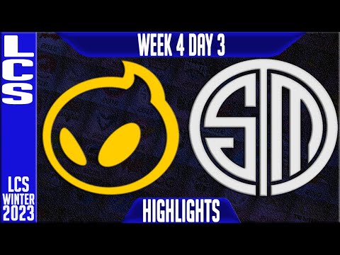 DIG vs TSM Highlights | LCS Winter 2023 W4D3 | Dignitas vs Team Solomid
