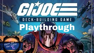 G.I. Joe Deck Building Game Playthrough