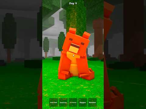 I adopted the bear ❤️ | 99 nights in the forest | ROBLOX