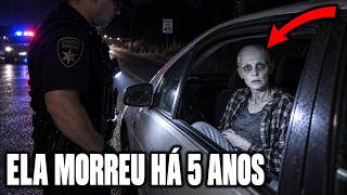 CÂMERA ATERRORIZANTE: Policial aborda um DEFUNTO. Ele morreu há vários anos!
