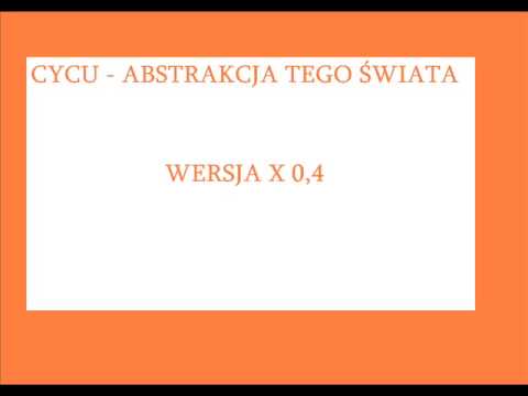 CYCU ABSTRAKCJA TEGO ŚWIATA.prod HOME.rapSTUDIO