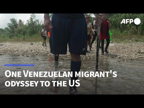 Video Thumbnail: Marcel, one Venezuelan migrant's odyssey to the US | AFP