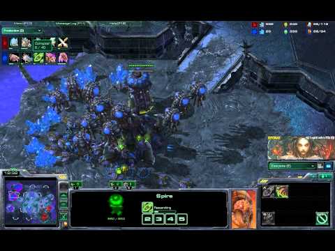 vileSpanshwa -Spanishiwa- (Z) VS LiquidTyler -Nony- Starcraft 2