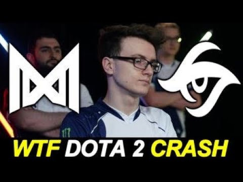 Unexpected Dota 2 Crash — NIGMA vs SECRET