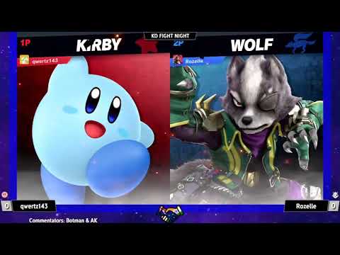 qwertz143 vs Rozelle - KO Fight Night Qualifier 1