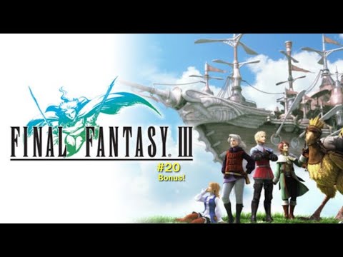 Final Fantasy III DS Walkthrough Part 20 - NES Boss Rush: Eureka and World of Darkness [Bonus!]