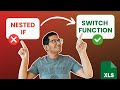 ✋ stop using nested if formulas in excel use switch function instead