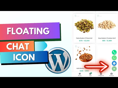 How to add floating chat Icon on WordPress website