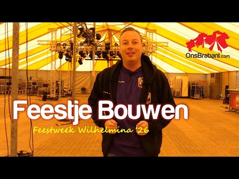 FEESTJE BOUWEN - Feestweek Wilhelmina '26