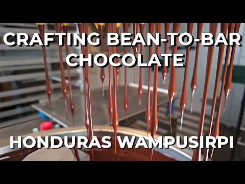 Crafting Bean-To-Bar Chocolate - Honduras Wampusirpi 70% Dark Chocolate - Micro-Factory Style