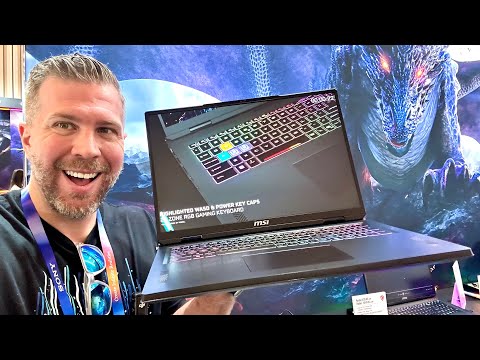 video - MSI Vector A18 HX, Ryzen 9-9955HX, RTX 5070 Ti, 32 GB DDR5-5200, 2 TB SSD, QHD+ 240 Hz 100% DCI-P3