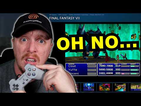 Final Fantasy 7 on STEAM got UPDATED and it is WORSE?