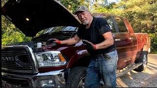 Ram 2500 DIY NO HEAT FIX ! How To Flush Out Your Heater Core #truck #howto #repair